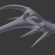 A 3D rendering of the new species’ lethally accurate forelimb segment.